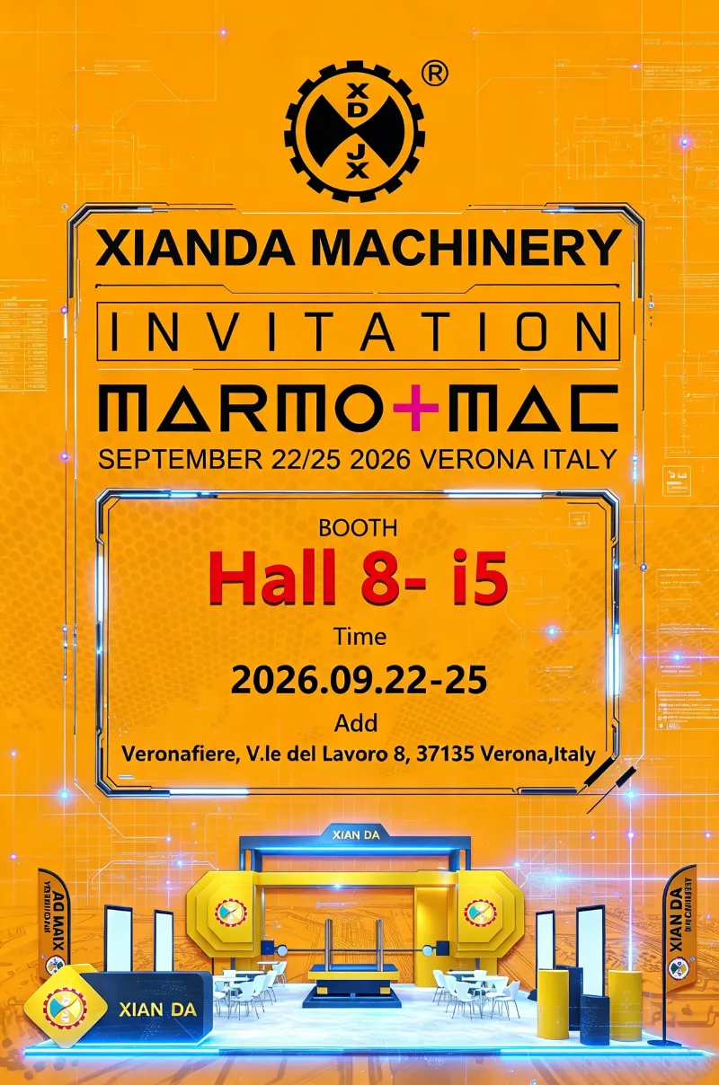 Xianda Machinery a Marmomac 2026