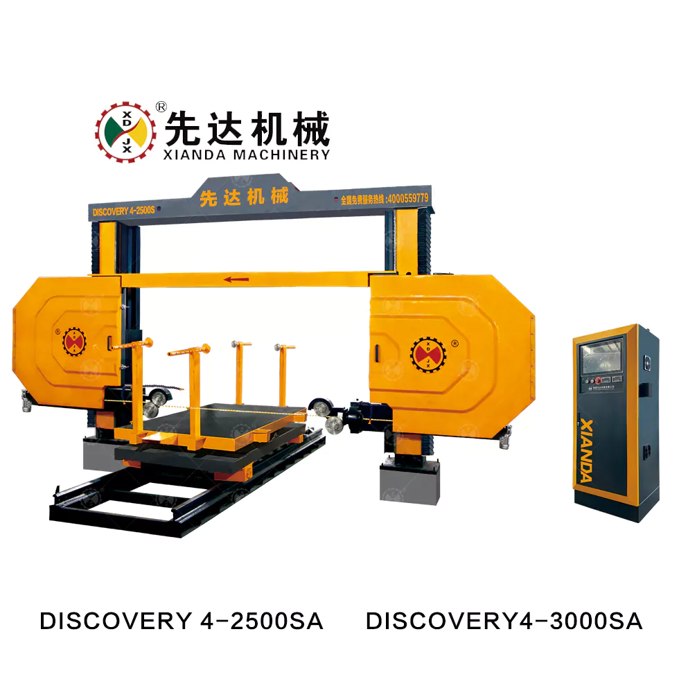 Macchina per sega a filo diamantato CNC intelligente Discovery 4